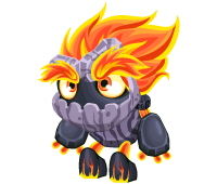 Tiny Castle Fire Golem